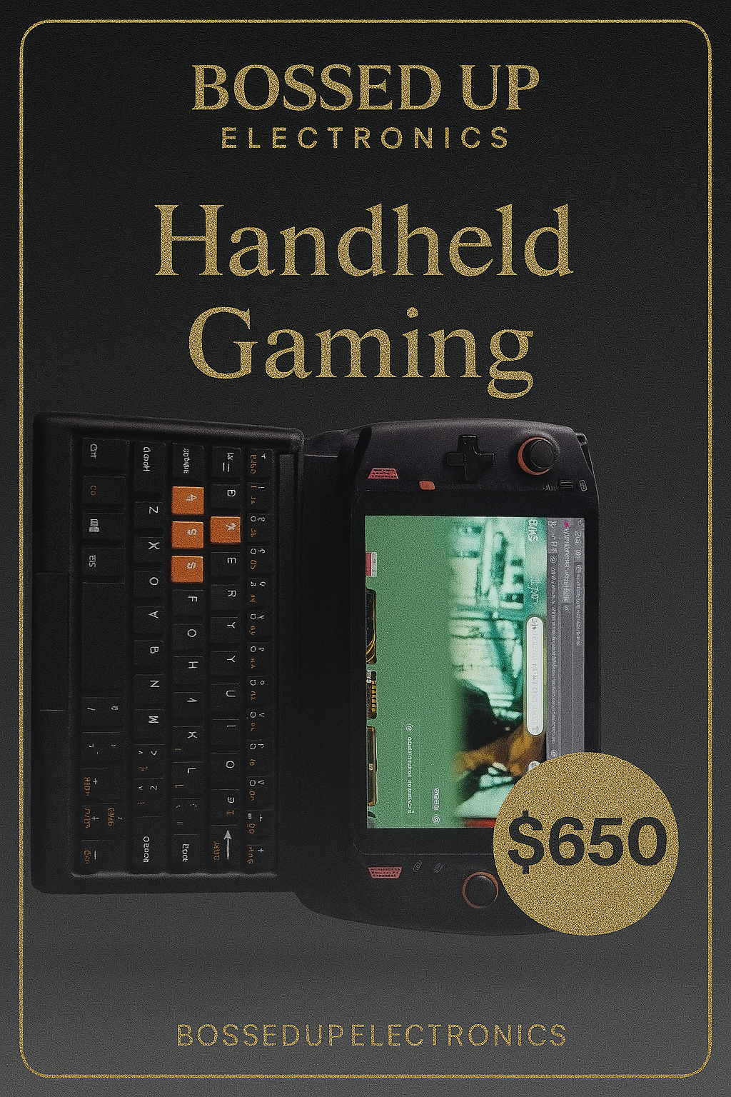 OneXPlayer Handheld Gaming PC Bundle – Intel i7, 16GB RAM, 2TB SSD