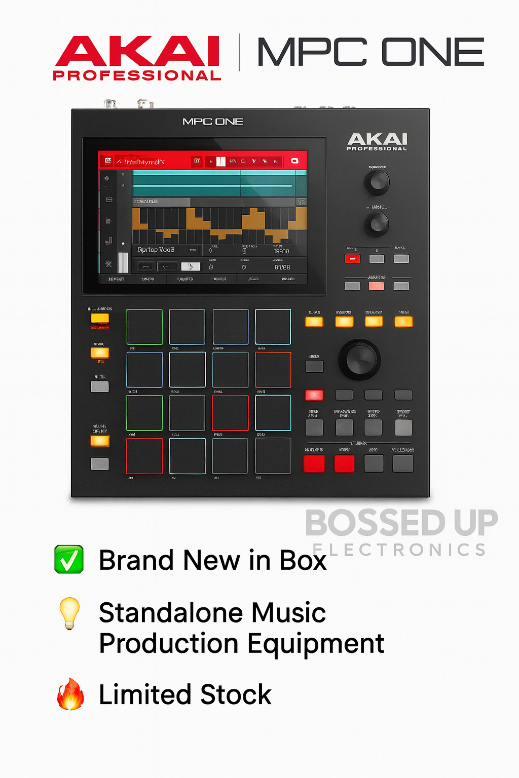 Akai Professional MPC One – Standalone Music Production Center Open box – mint condition