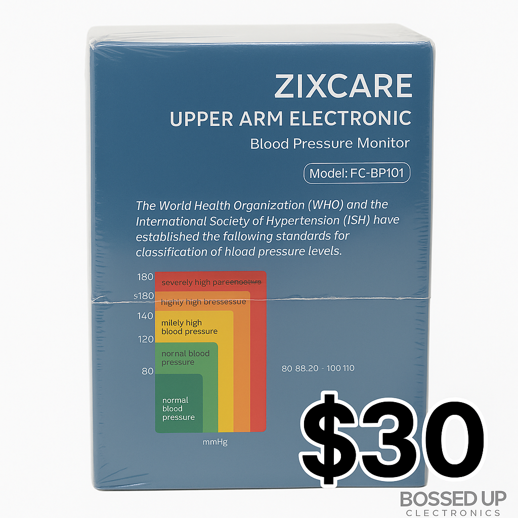 Zixcare Upper Arm Digital Blood Pressure Monitor
