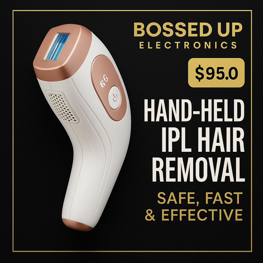 ✨ Hand-Held IPL Hair Removal Device – Safe, Fast & Effective