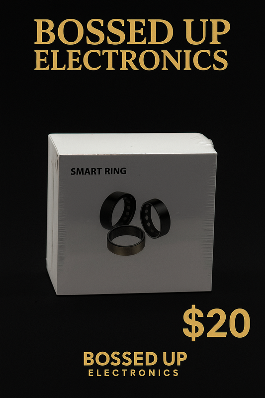 Smart Ring – Digital Tap & Share Technology size 8