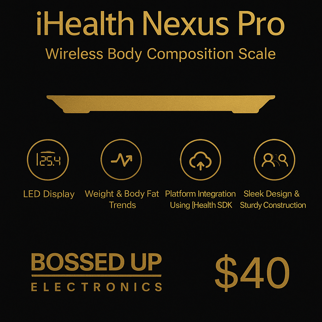 iHealth Nexus Pro – Smart Wireless Body Composition Scale