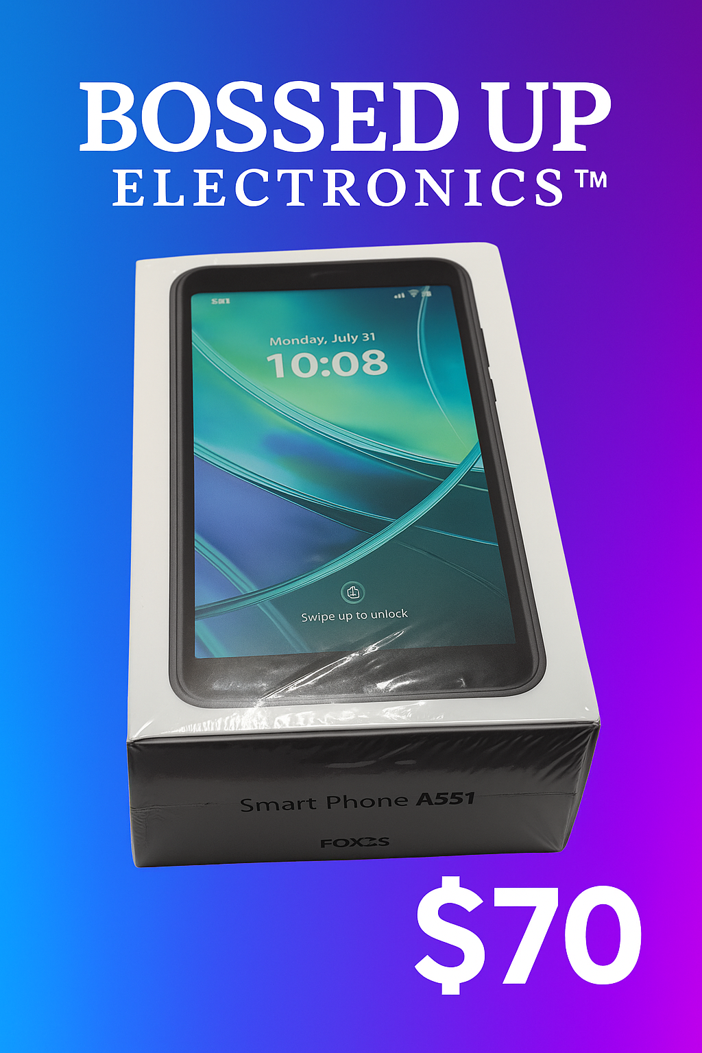 FOXXD A551 Unlocked Android Smartphone – 6.0” HD Display | Dual SIM