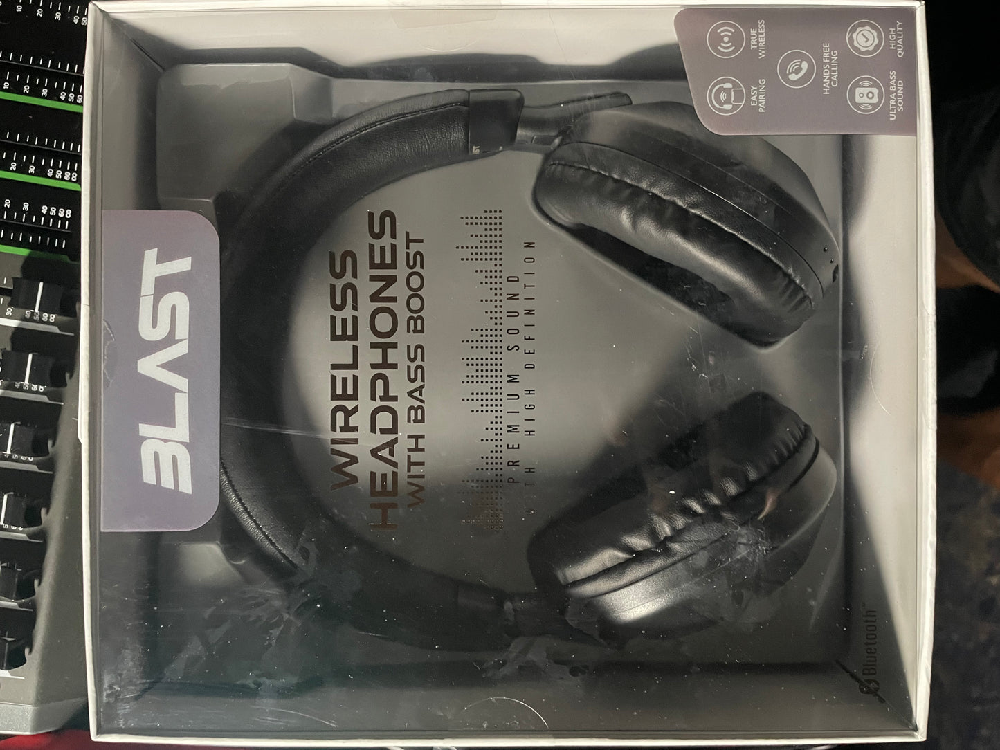 Blast Wireless Headphones with Bass Boost – Premium Sound & Comfort