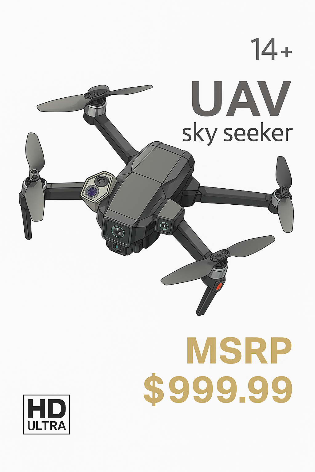🚀UAV Sky Seeker drone