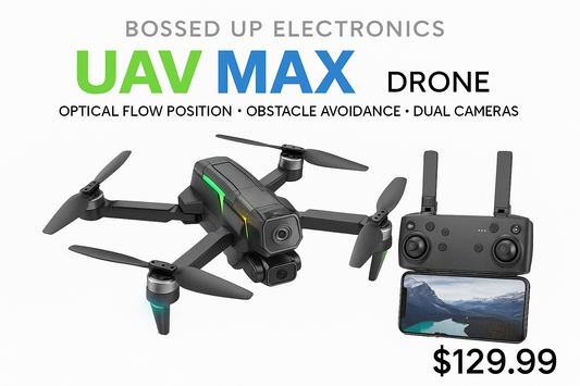 🚀 UAV MAX Drone – Dual Camera, Obstacle Avoidance, Optical Flow 🚀