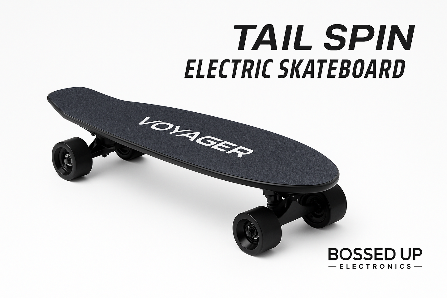 Voyager All Spin Electric Skateboard – Wireless Remote Control