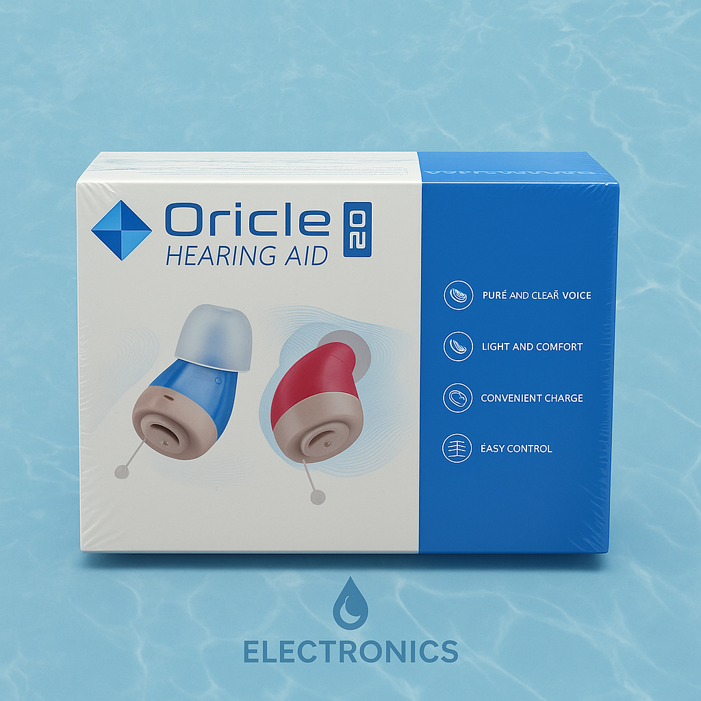 🦻 Oricle 20 Digital Hearing Aid – Clear Sound, Compact Design