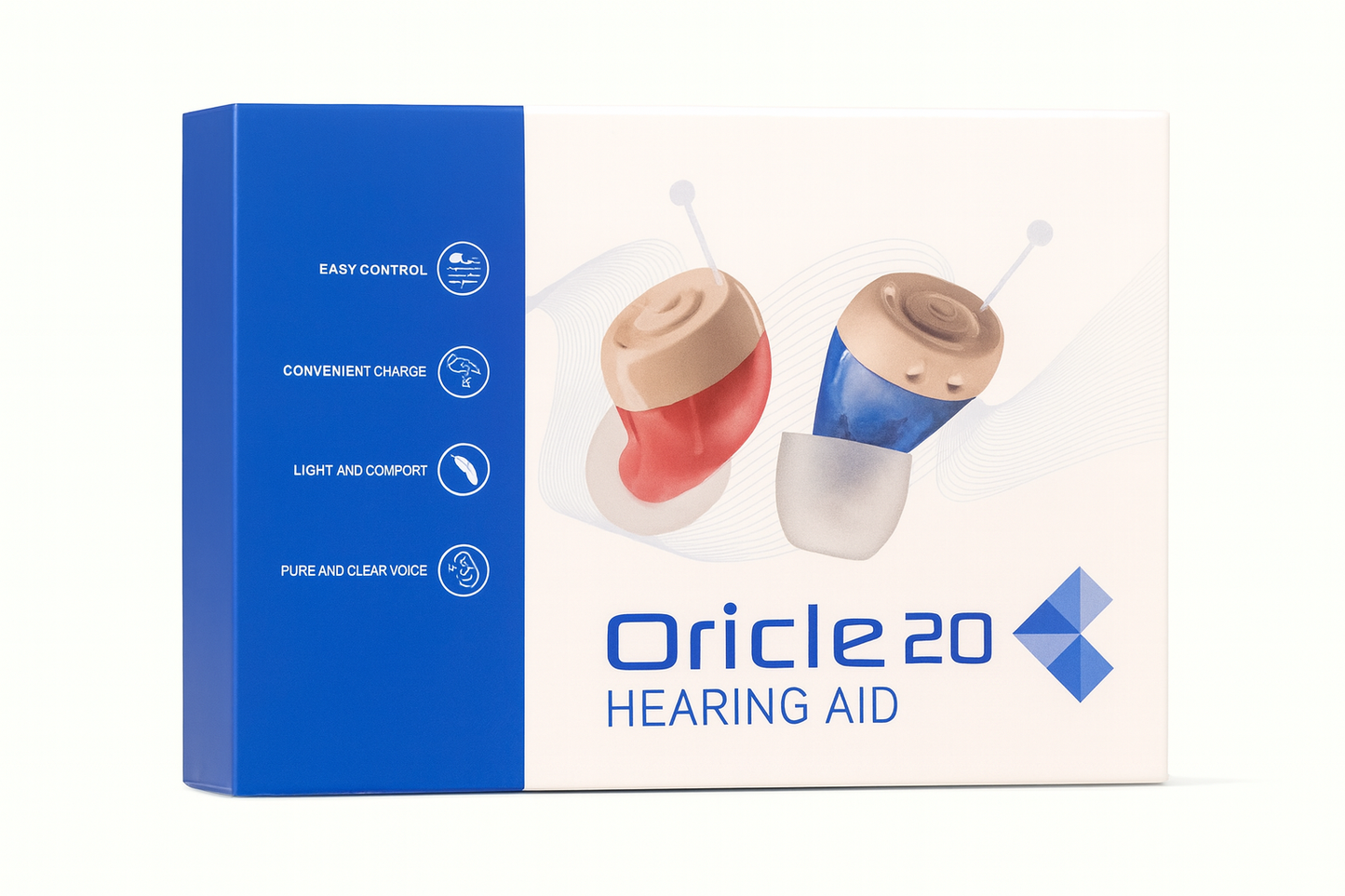 🦻 Oricle 20 Digital Hearing Aid – Clear Sound, Compact Design