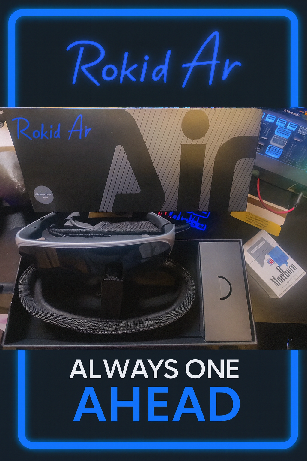 Rokid Air AR Glasses – Lightweight Augmented Reality Smart Glasses with Case