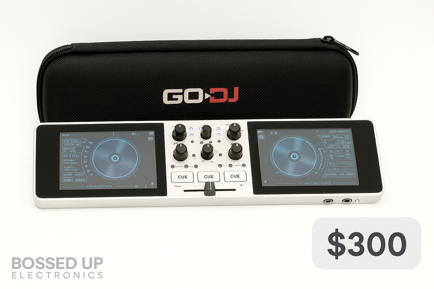 Monster GO-DJ Portable DJ System – Very Good Condition – Includes Carrying Case & Accessories