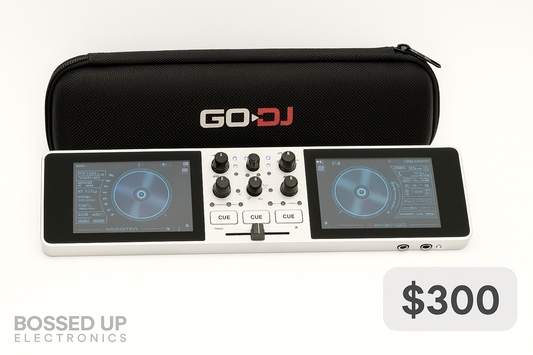 Monster GO-DJ Portable DJ System – Very Good Condition – Includes Carrying Case & Accessories