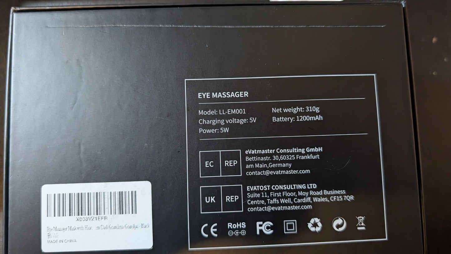 Ilano Eye Massager – Relaxation & Stress Relief