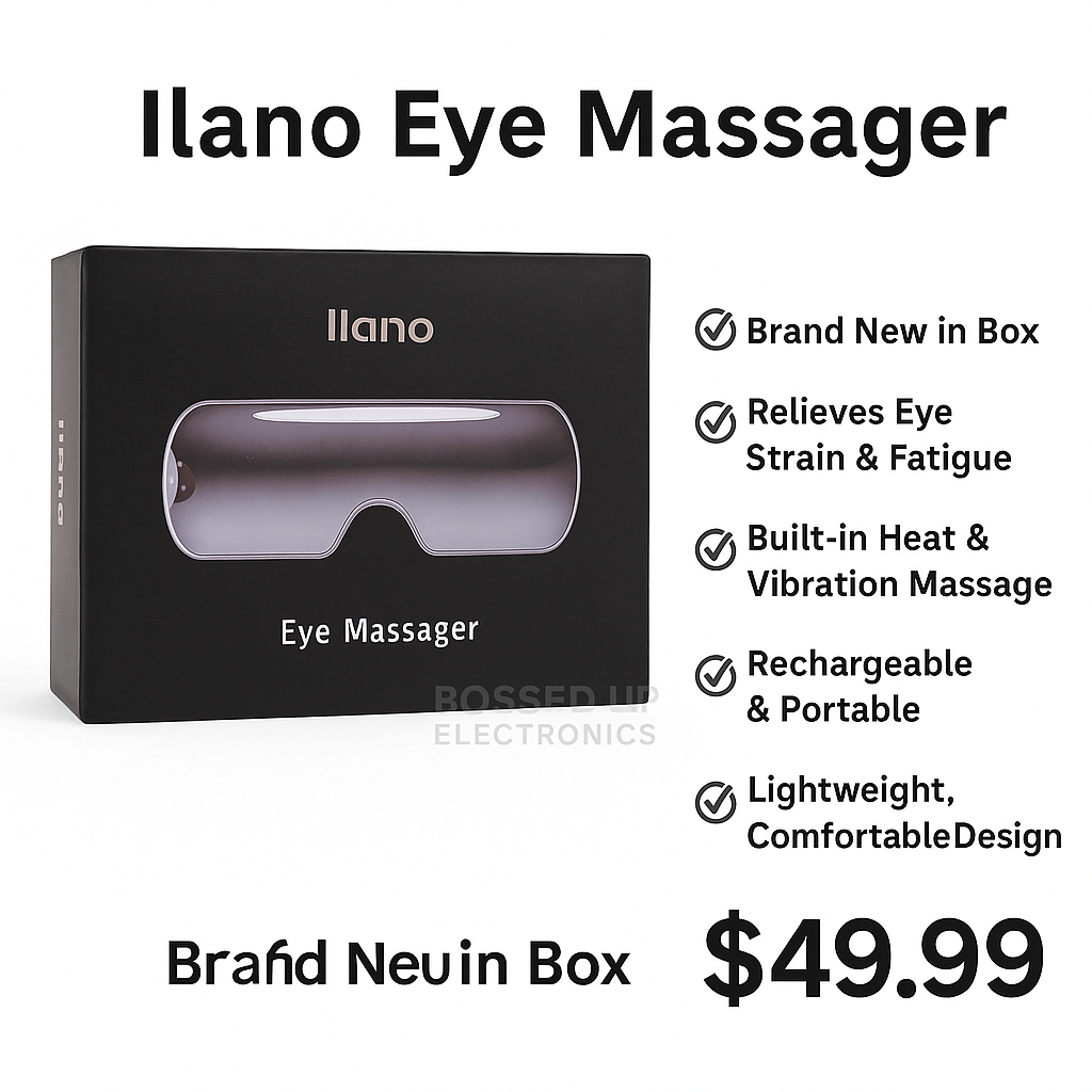 Ilano Eye Massager – Relaxation & Stress Relief