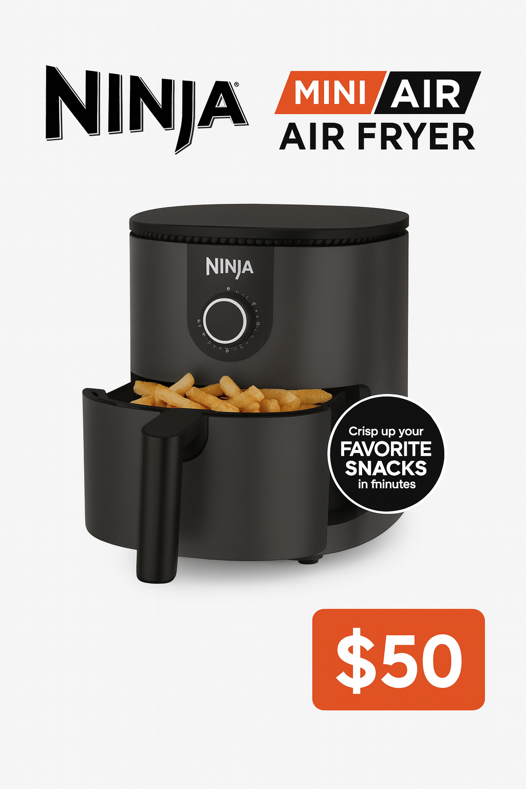 Ninja Mini Air Fryer (2 Qt)