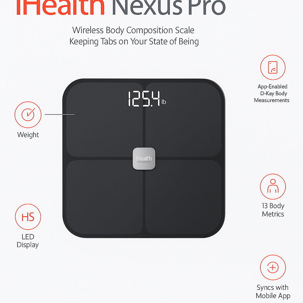 iHealth Nexus Pro – Smart Wireless Body Composition Scale