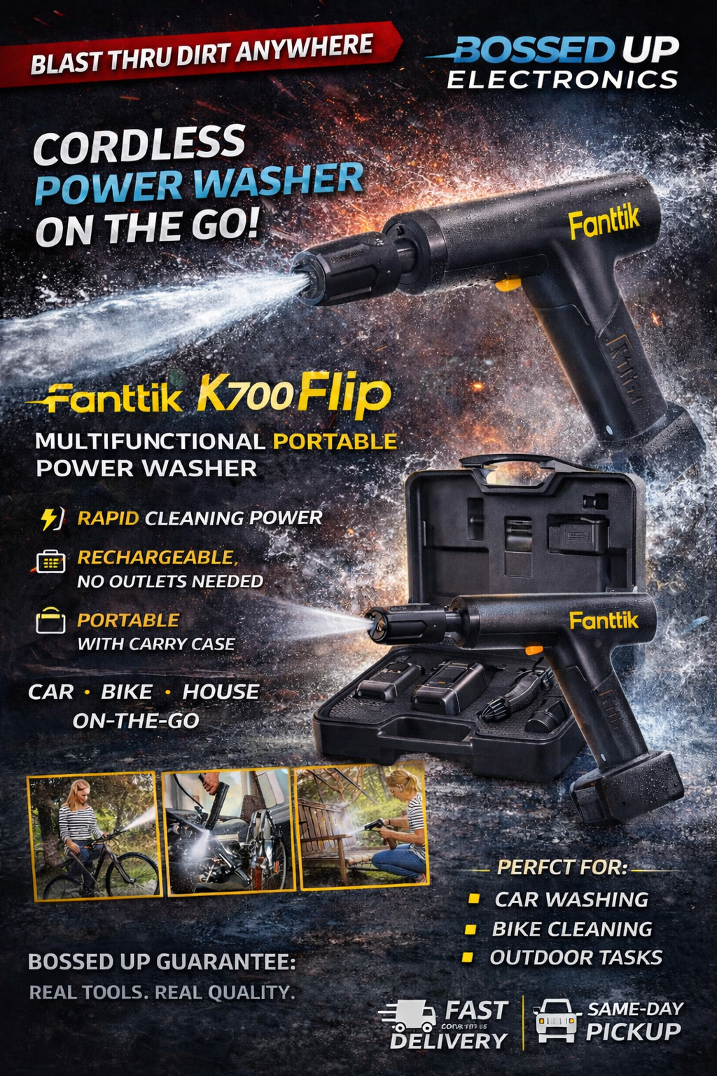 Fanttik K100 Flip Portable Washer