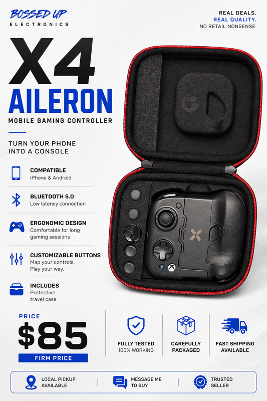 X4 Aileron Mobile Gaming Controller