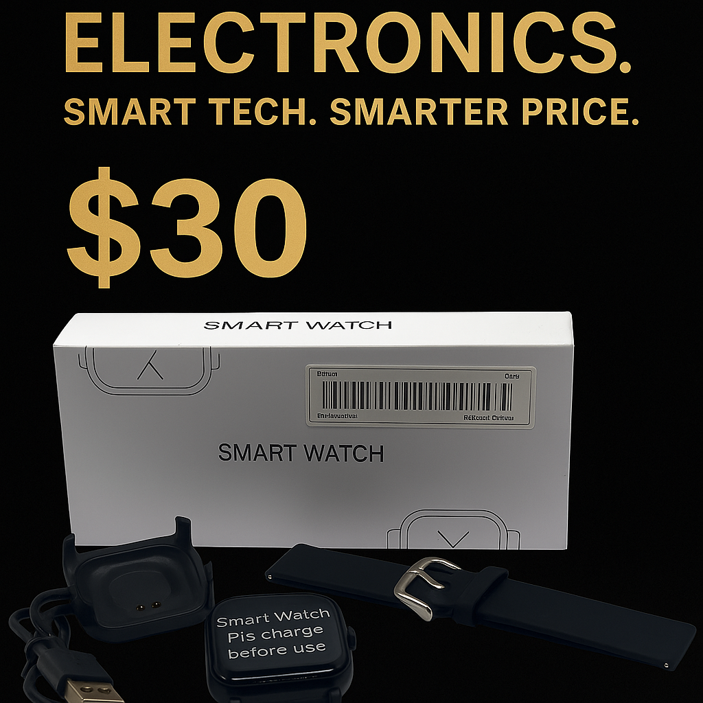 🖤 Bossed Up Smart Watch – Smart Tech. Smarter Price. 💰
